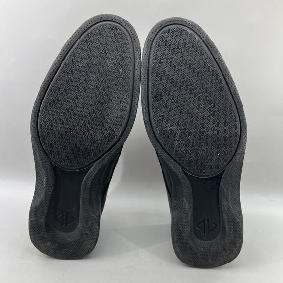 Amberjack The Original Oxford Men Size 11 M Black Leather Lace Comfort Shoes main image 8